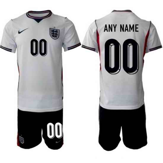 England FIFA World Cup 2026 White Soccer Jersey Custom